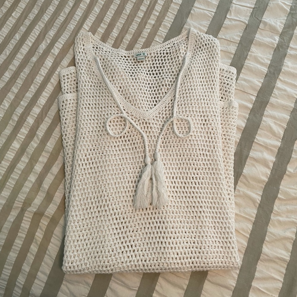 XS/S Aerie Crochet Knit Coverup